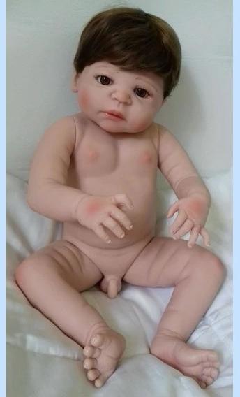Bebê Lucas de Macacão (Bebe Reborn Menino de Silicone) – Bebe Reborn  Original